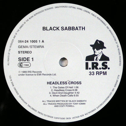 Black Sabbath : Headless Cross (LP, Album)