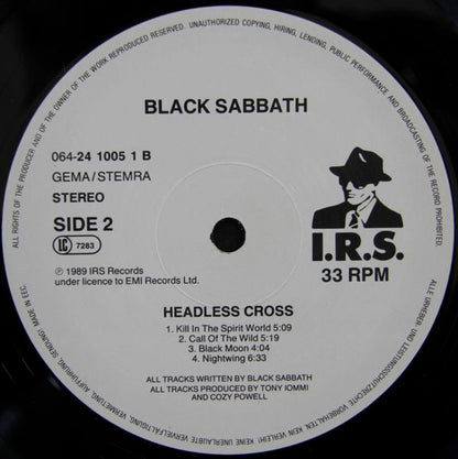 Black Sabbath : Headless Cross (LP, Album)