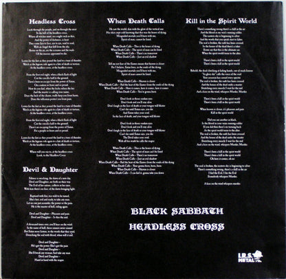 Black Sabbath : Headless Cross (LP, Album)