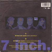 Ace Of Base : All That She Wants (Radio Edit) (7", Single, Pap)