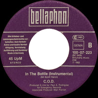 C.O.D. : In The Bottle (7", Single)