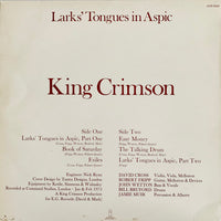 King Crimson : Larks' Tongues In Aspic (LP, Album)
