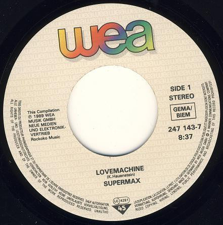 Supermax / Luisa Fernandez : Lovemachine / Lay Love On You (7", Single)