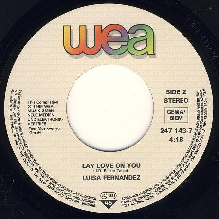 Supermax / Luisa Fernandez : Lovemachine / Lay Love On You (7", Single)