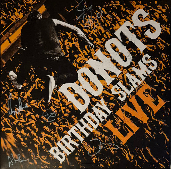 Donots : Birthday Slams Live (2xLP, Album, Whi)