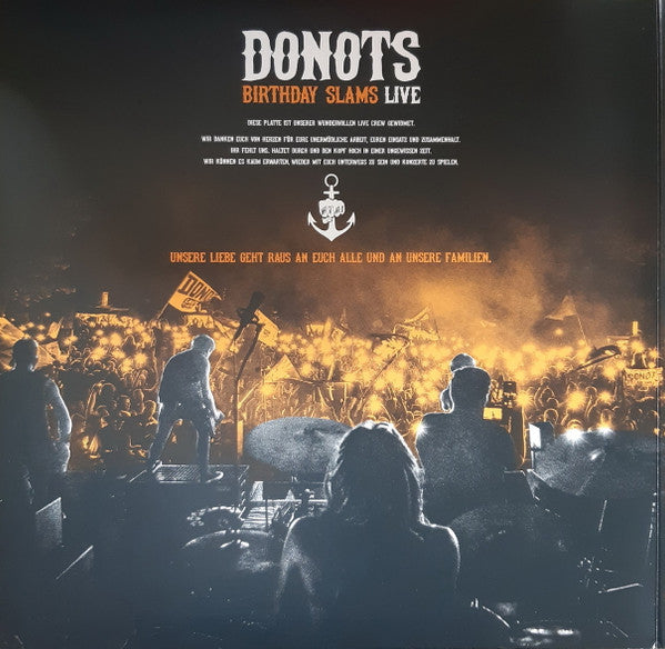 Donots : Birthday Slams Live (2xLP, Album, Whi)