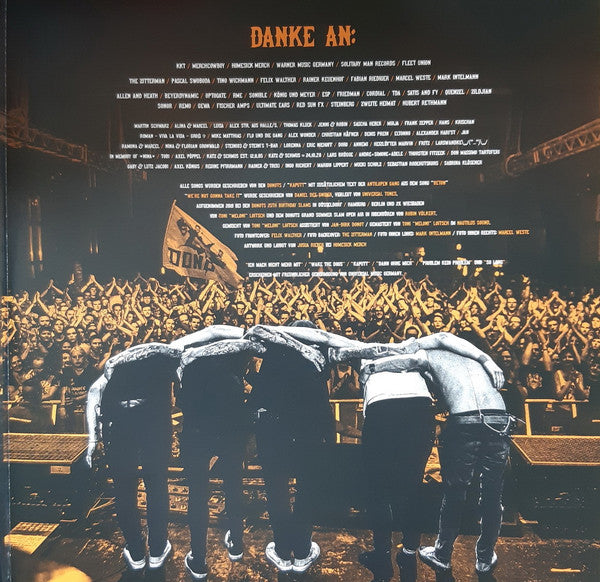Donots : Birthday Slams Live (2xLP, Album, Whi)