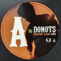 Donots : Birthday Slams Live (2xLP, Album, Whi)