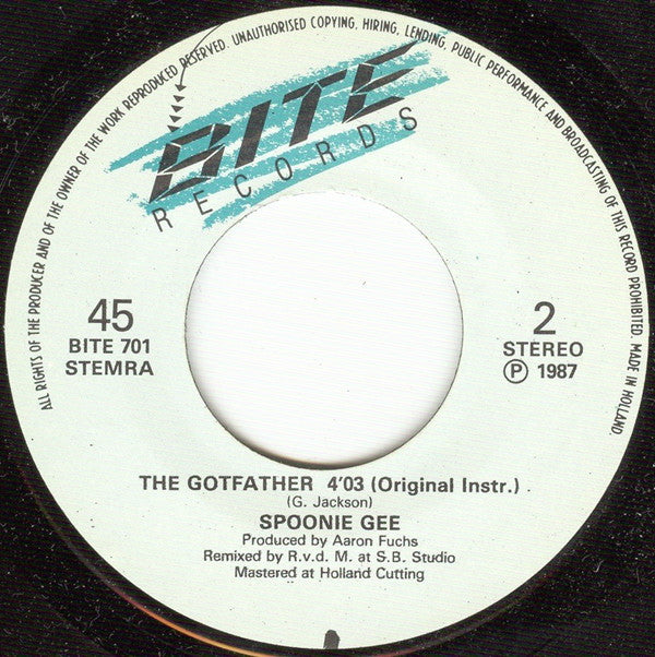 Spoonie Gee : The Godfather (Remix) (7")