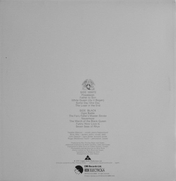 Queen : Queen II (LP, Album, Gat)