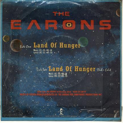 The Earons : Land Of Hunger (7", Single)