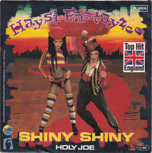 Haysi Fantayzee : Shiny Shiny (7", Single)