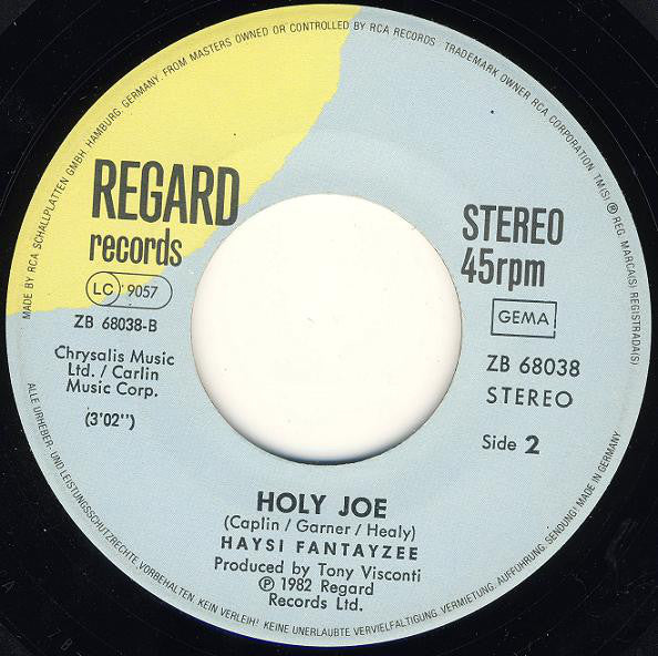 Haysi Fantayzee : Shiny Shiny (7", Single)