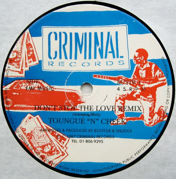 Toungue "N" Cheek* : Don't Stop The Love (Remix) (12")