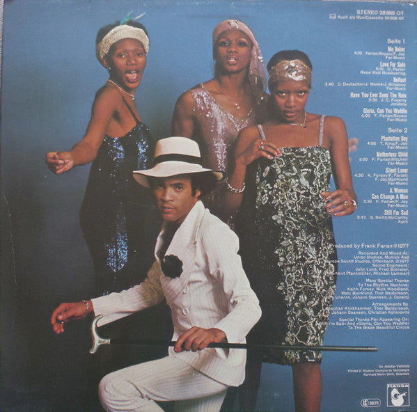Boney M. : Love For Sale  (LP, Album, Blu)
