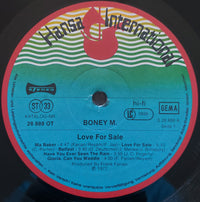 Boney M. : Love For Sale  (LP, Album, Blu)