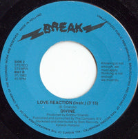 Divine : Love Reaction (7", Single)