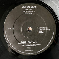 Black Sabbath : Live At Last... (LP, Album)