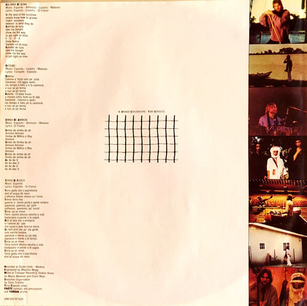 Tony Esposito : Il Grande Esploratore (LP, Album)