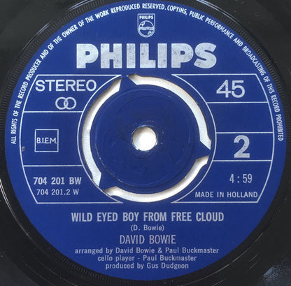 David Bowie : Space Oddity (7", Single)