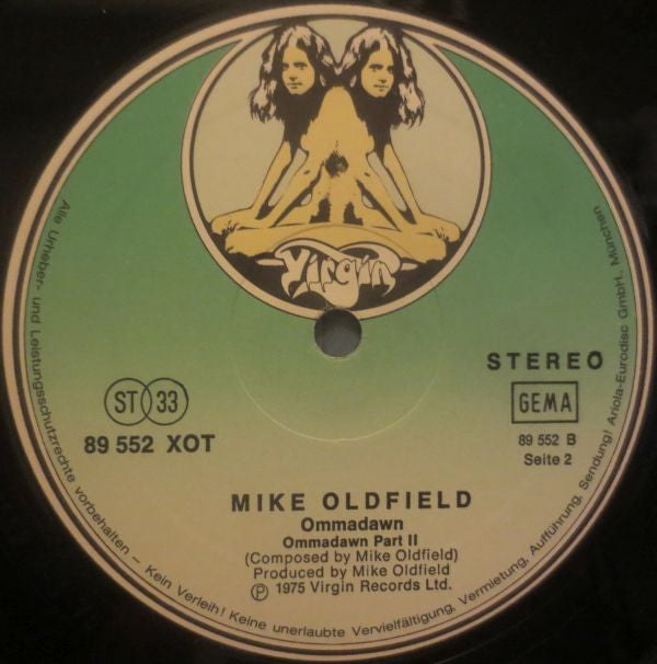 Mike Oldfield : Ommadawn (LP, Album, RE)