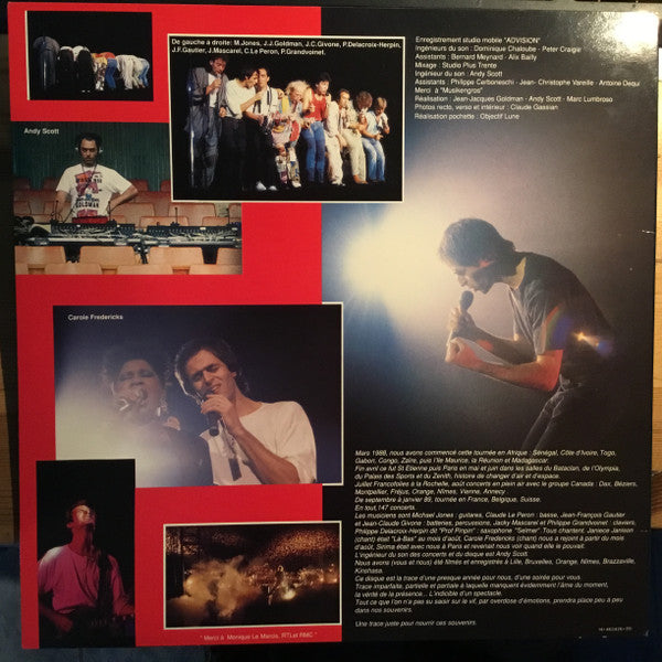 Jean-Jacques Goldman : Traces (2xLP, Album)