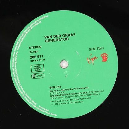 Van Der Graaf Generator : Still Life (LP, Album, RE)