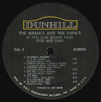 The Mama's And The Papa's* : If You Can Believe Your Eyes And Ears (LP, Album, Mono)