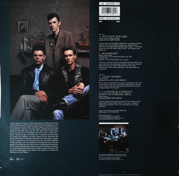 Love And Money : Jocelyn Square (12", Single)