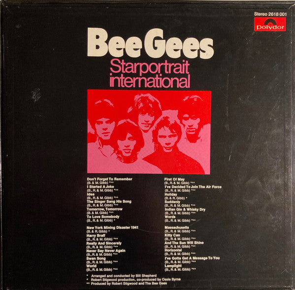 Bee Gees : Starportrait International (2xLP, Comp + Box)