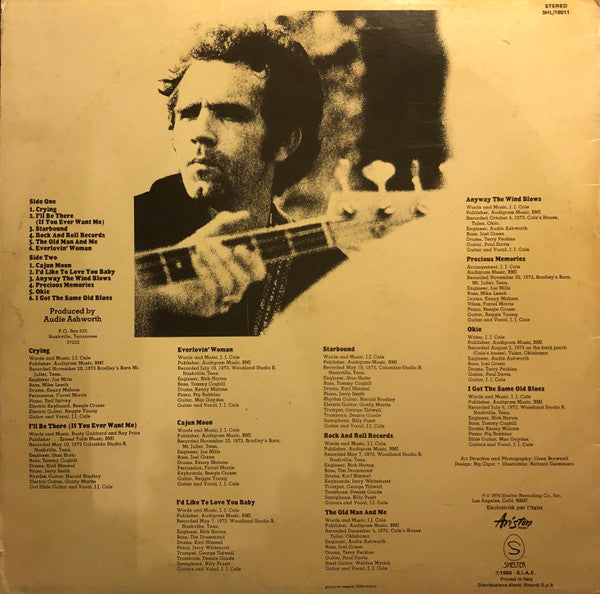 J.J. Cale : Okie (LP, Album, M/Print, RE)