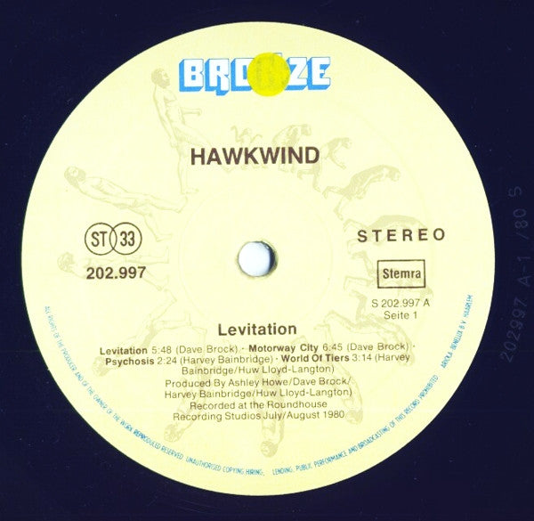 Hawkwind : Levitation (LP, Album)