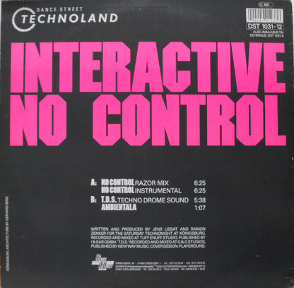 Interactive : No Control (12", Maxi)