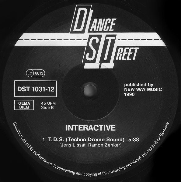 Interactive : No Control (12", Maxi)