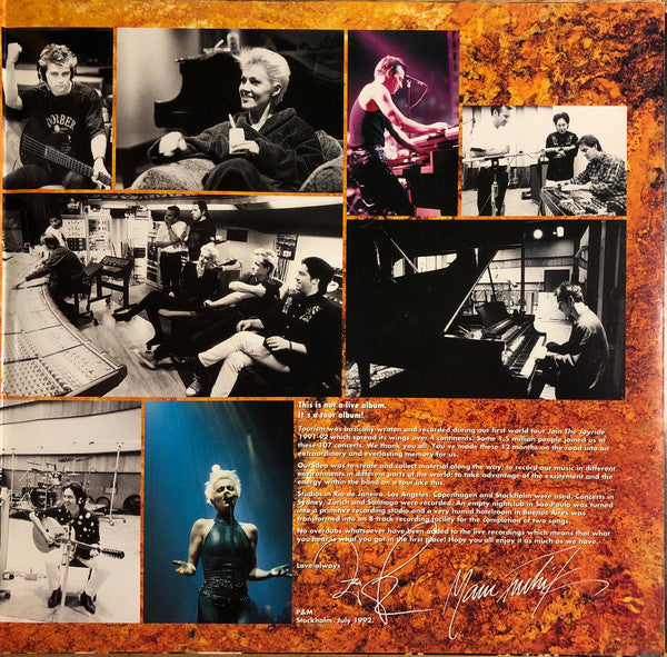 Roxette : Tourism (2xLP, Album, Gat)