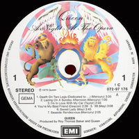 Queen : A Night At The Opera (LP, Album, RP, Gat)