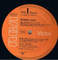 Jack Green : Reverse Logic (LP, Album)