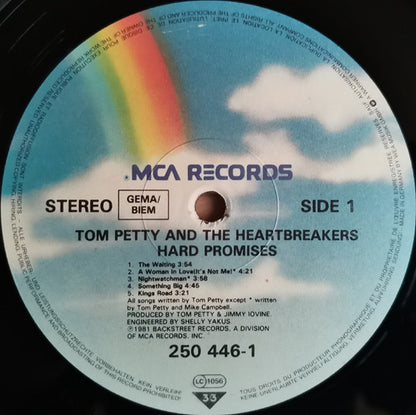 Tom Petty And The Heartbreakers : Hard Promises (LP, Album, RE)