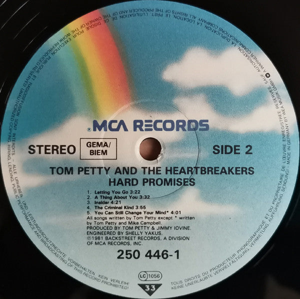 Tom Petty And The Heartbreakers : Hard Promises (LP, Album, RE)
