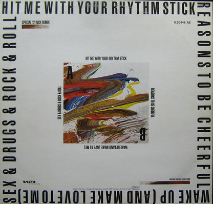 Ian Dury And The Blockheads : Hit Me With Your Rhythm Stick (Remixed By Paul Hardcastle) (12")