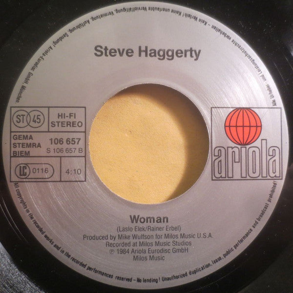 Steve Haggerty Featuring Laslo Elek : Barbados (7", Single)