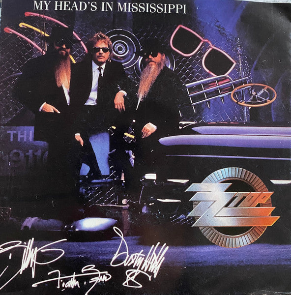 ZZ Top : My Head's In Mississippi (7", Single, Lar)