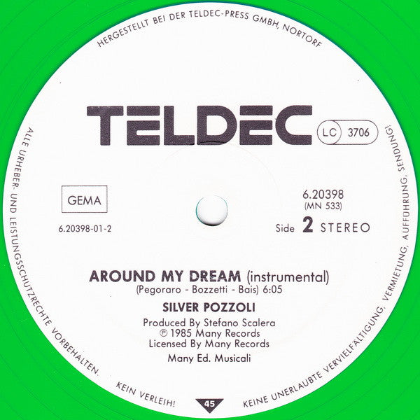 Silvio Pozzoli : Around My Dream (12", Maxi, Gre)
