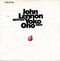 John Lennon / Yoko Ono : Mother / Why (7", Single)