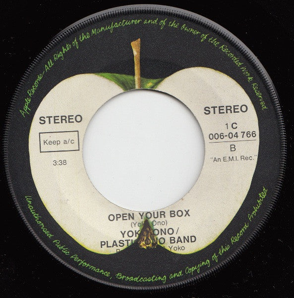 John Lennon / Plastic Ono Band* : Power To The People (7", Single)