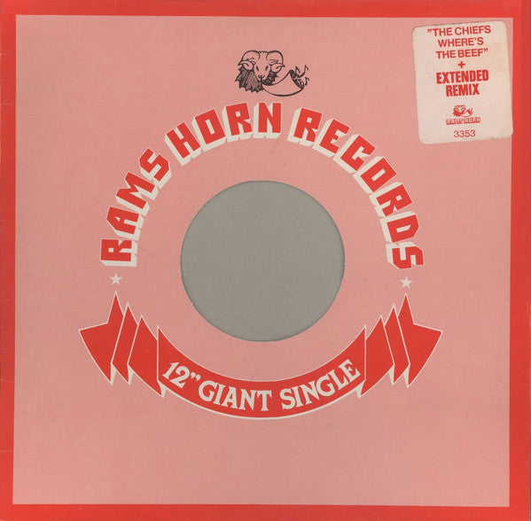 The Chiefs : Where's The Beef? (12")