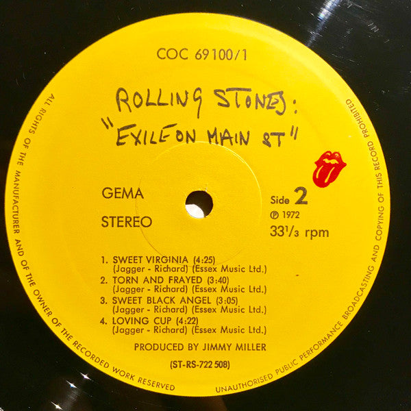 Rolling Stones* : Exile On Main St (2xLP, Album)