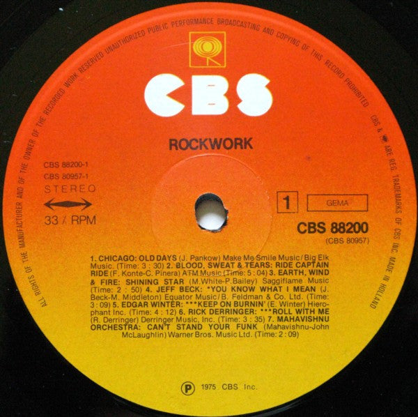 Various : Rockwork (2xLP, Comp)