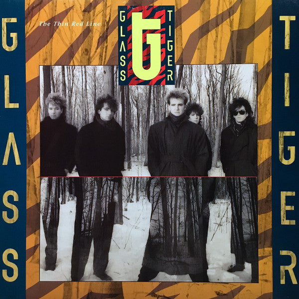 Glass Tiger : The Thin Red Line (LP, Album)