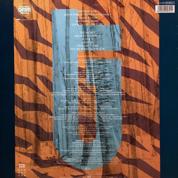 Glass Tiger : The Thin Red Line (LP, Album)